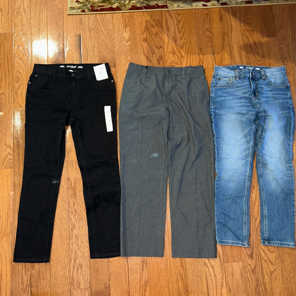 Cat & Jack Jeana and Dark Gray Dress Pants size 14